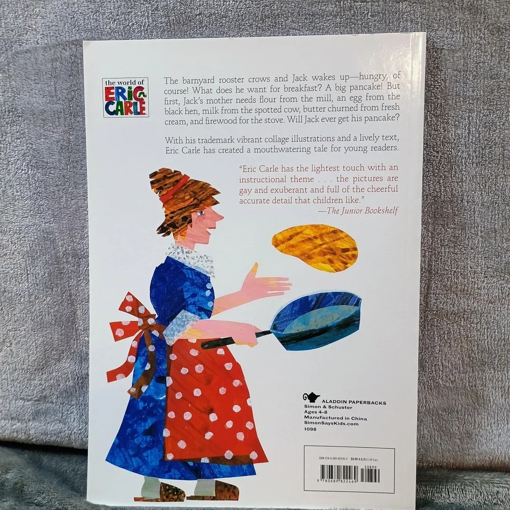 Pancakes, Pancakes! Eric Carle Aladdin World Of Eric Carle Kids Picture PB